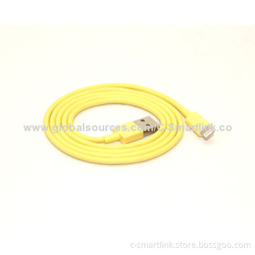 USB2.0 to Lightning Cable for iPhone with MFI, Available in White ColorNew